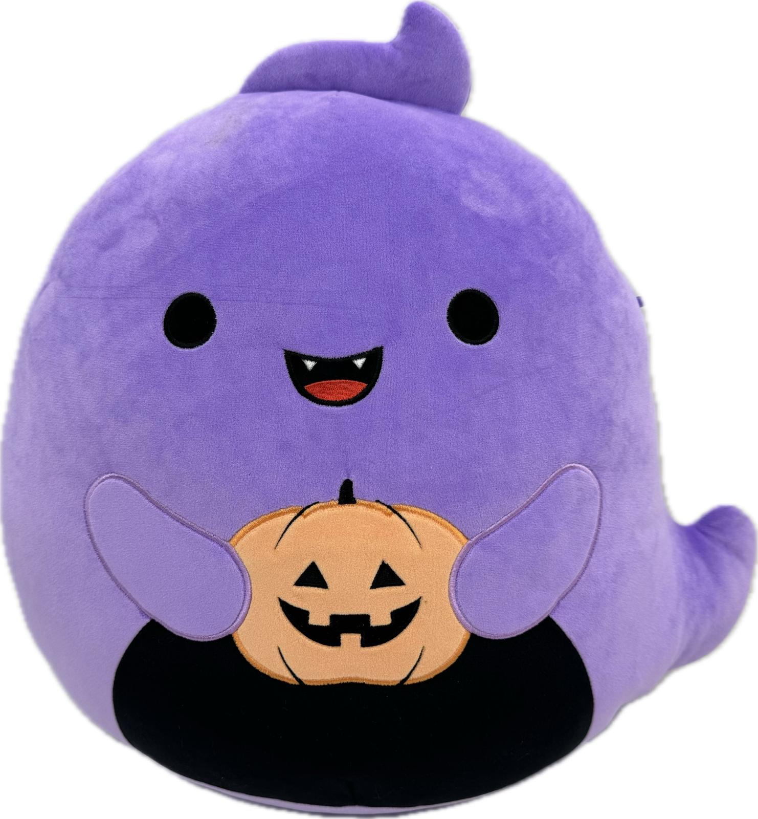 Squishmallows Official 16 inch Jordon the Purple Ghost - Child's Ultra Soft Stuffed Plush Toy.