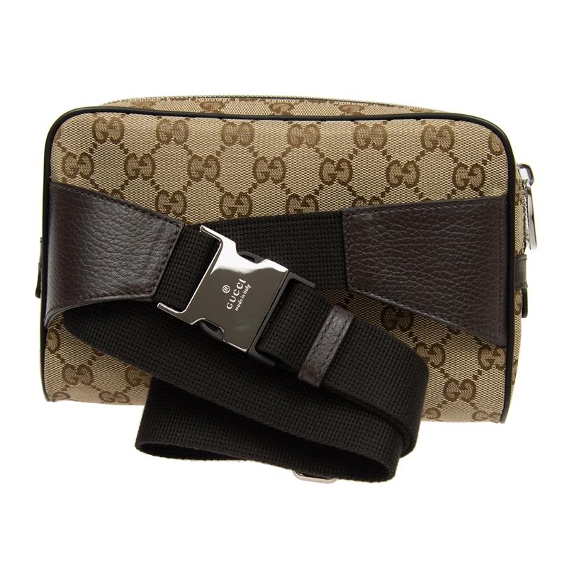 Gg Canvas Belt Bag