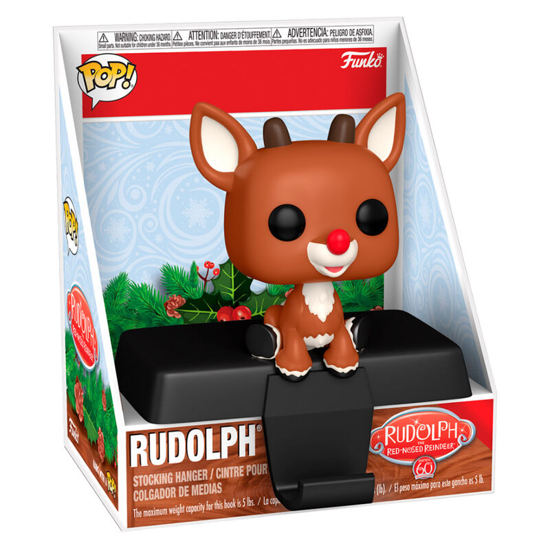 Rudolph Edge-Sitter Stocking Holder