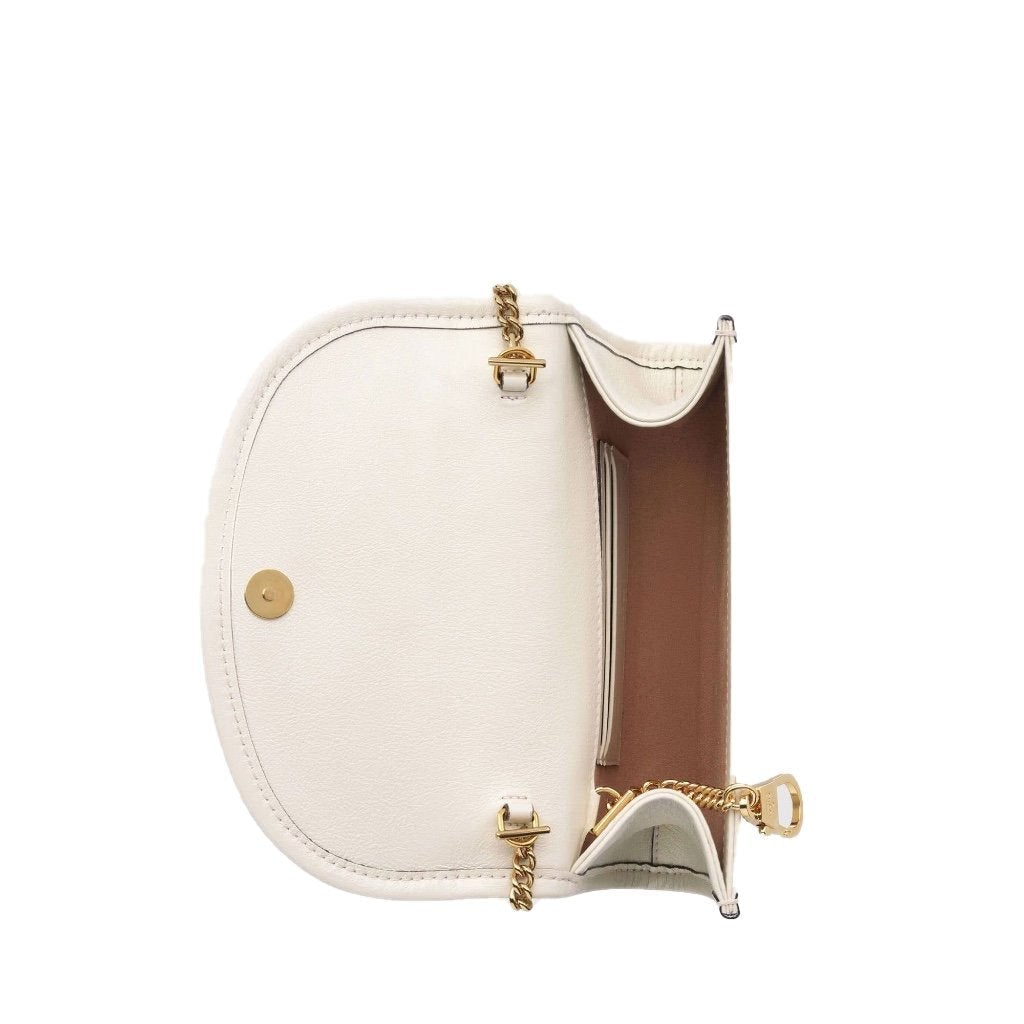 Rajah Medium Shoulder Bag White