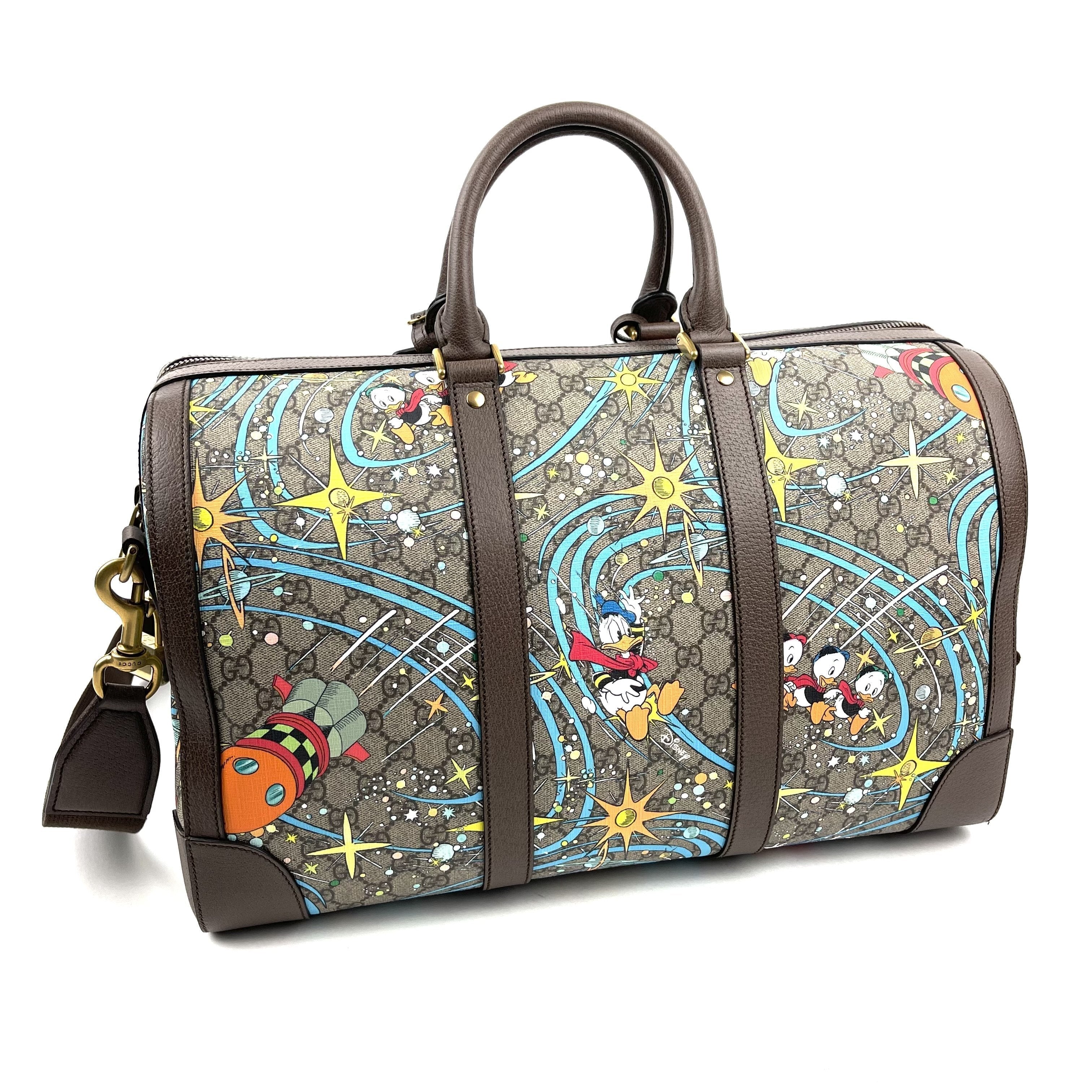 GUCCI x Disney Donald Duck duffle bag