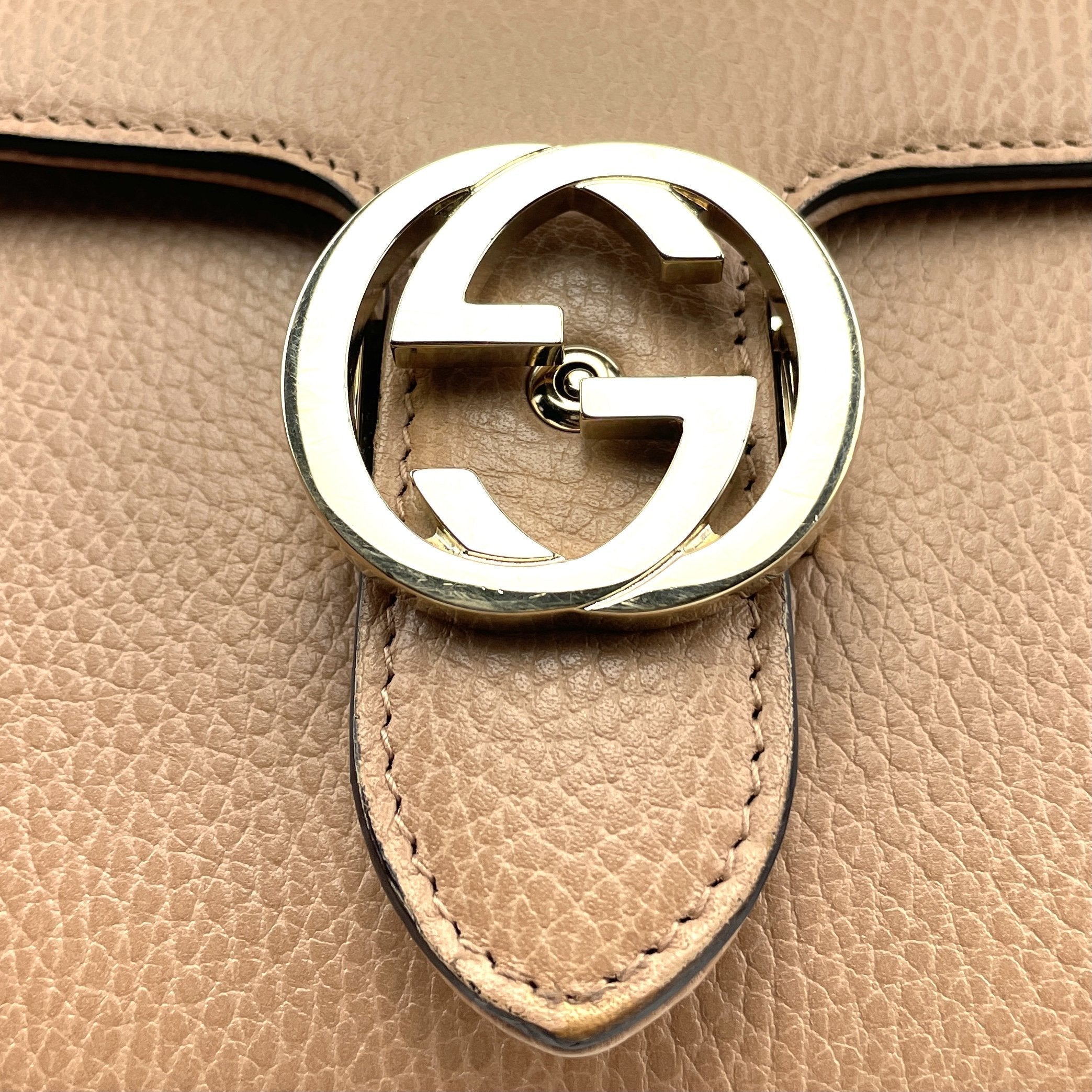 GUCCI Small Interlocking GG Shoulder Bag