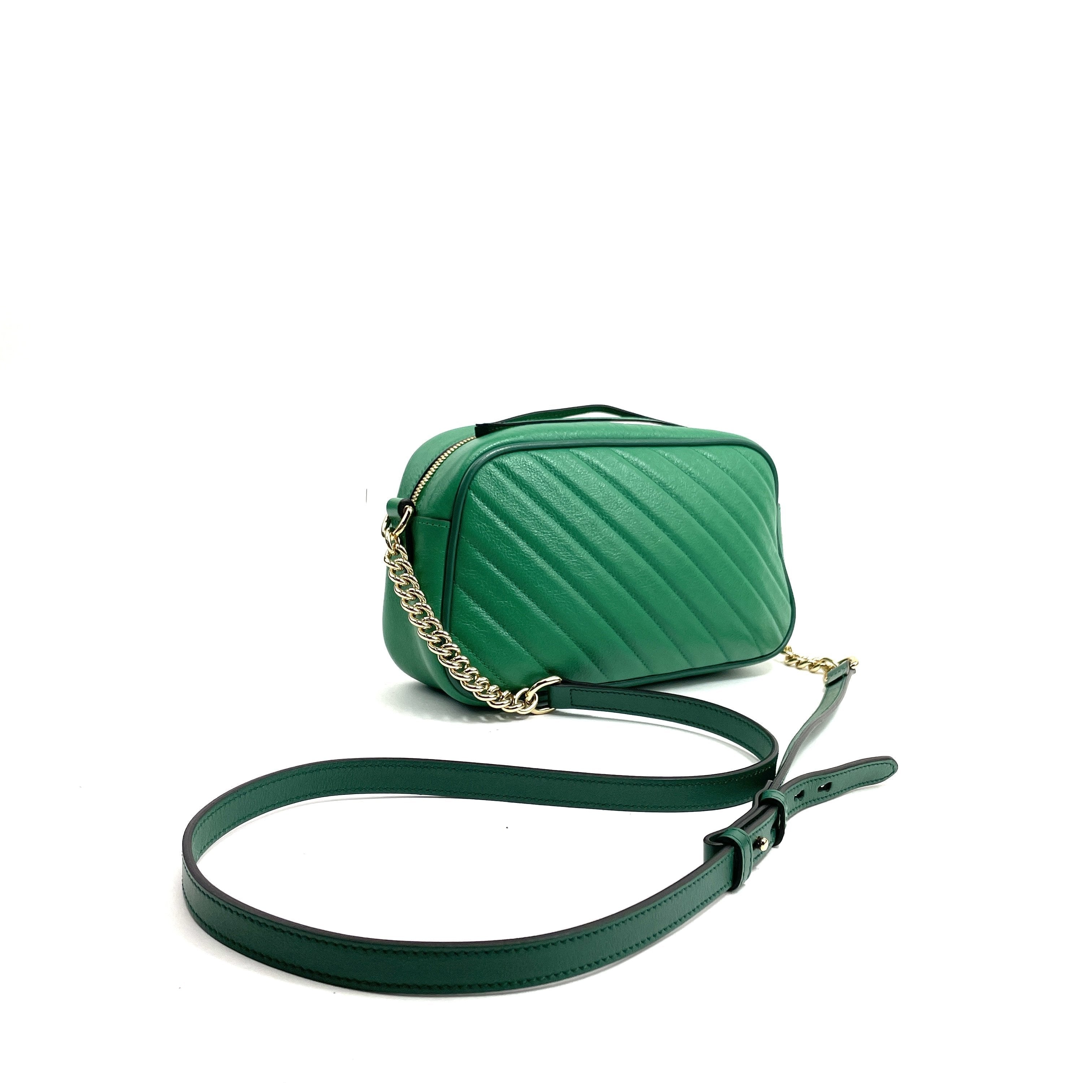 GUCCI GG Marmont Shoulder Bag - Green