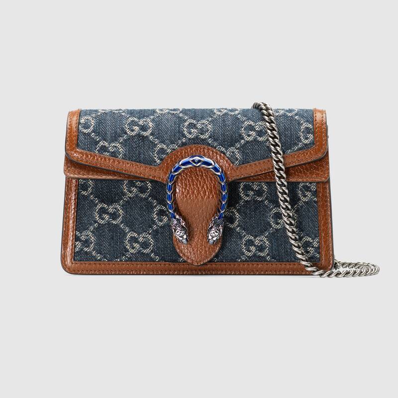 Dionysus super mini bag Dark blue