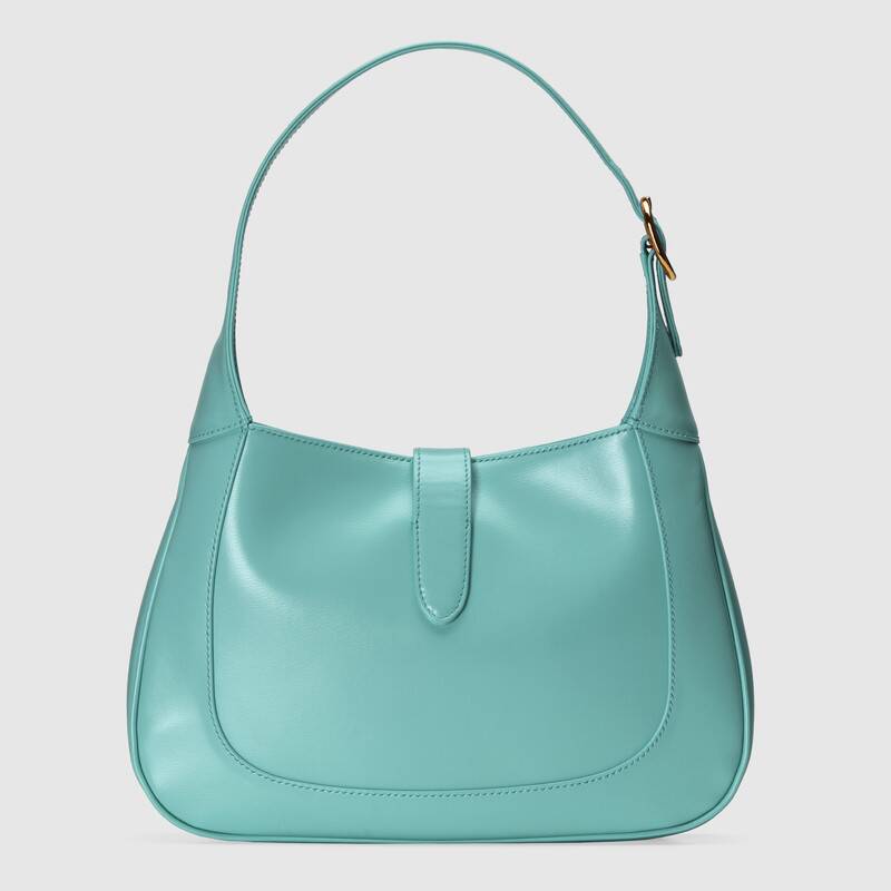 Jackie 1961 small shoulder bag Light blue leather