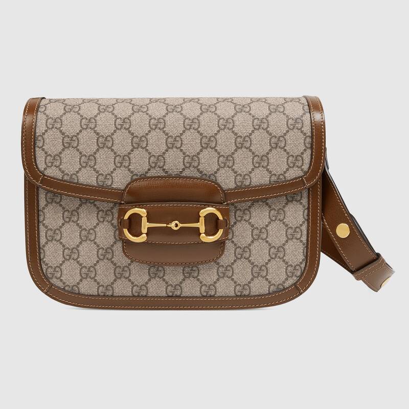 Gucci Horsebit 1955 shoulder bag Brown leather