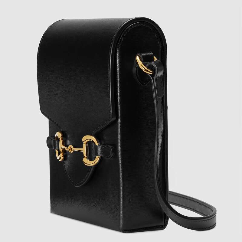 Gucci Horsebit 1955 mini bag Black leather