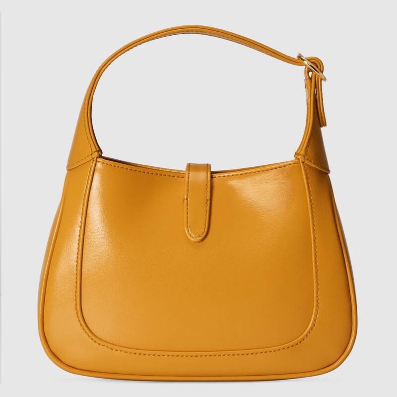 Jackie 1961 Mini Shoulder Bag Yellow Leather