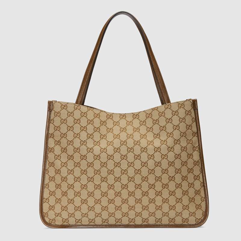 Gucci Horsebit 1955 Tote Bag Brown Leather