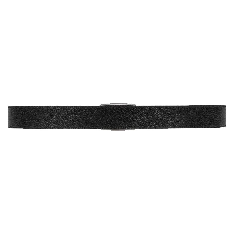 Gucci Black Mens Leather Belt Metal Logo Buckle 90/36 523311