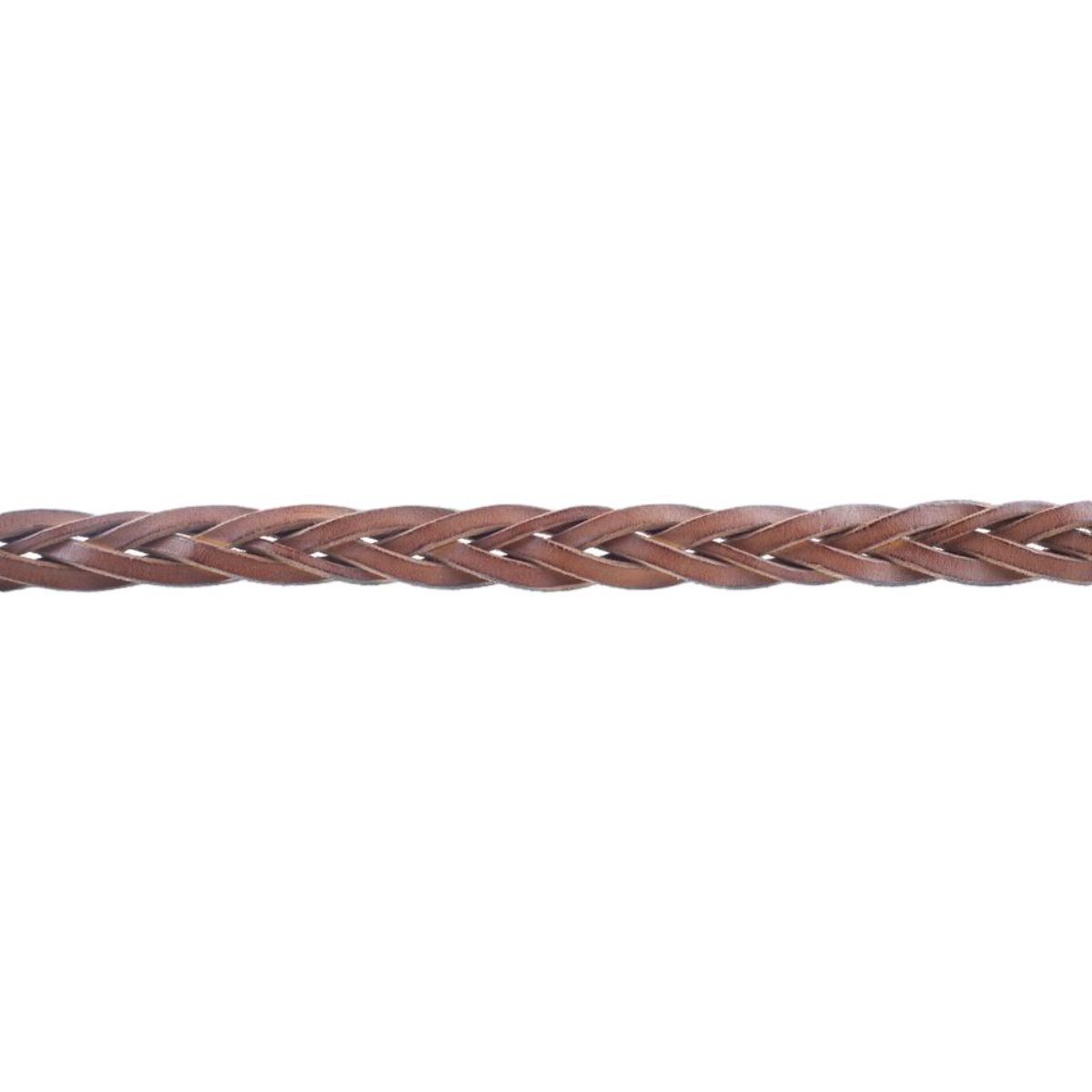 Gucci Dionysus Brown Braided Leather Belt Size 90/36 456328