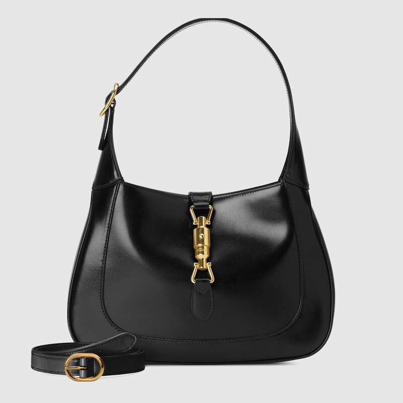 Jackie 1961 Small Shoulder Bag Black Leather