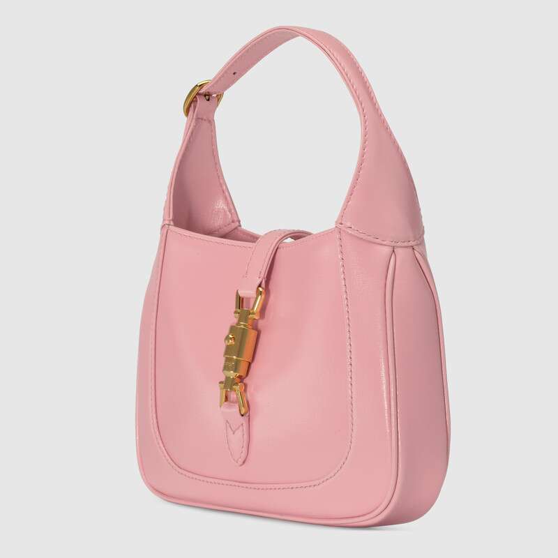 Jackie 1961 Mini Shoulder Bag Light Pink Leather