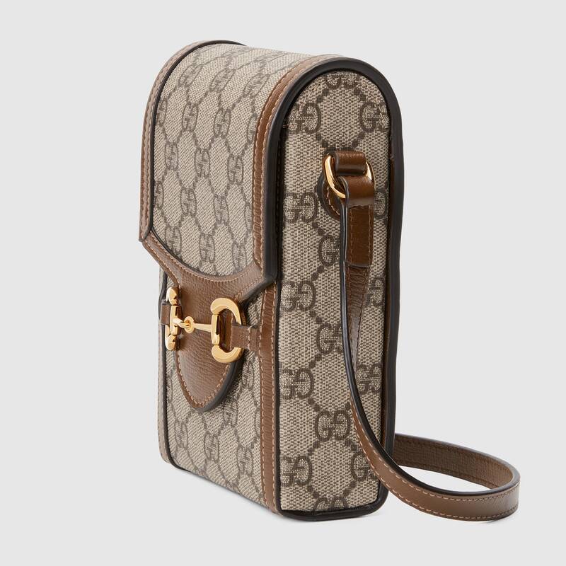 Gucci Horsebit 1955 mini bag Brown leather