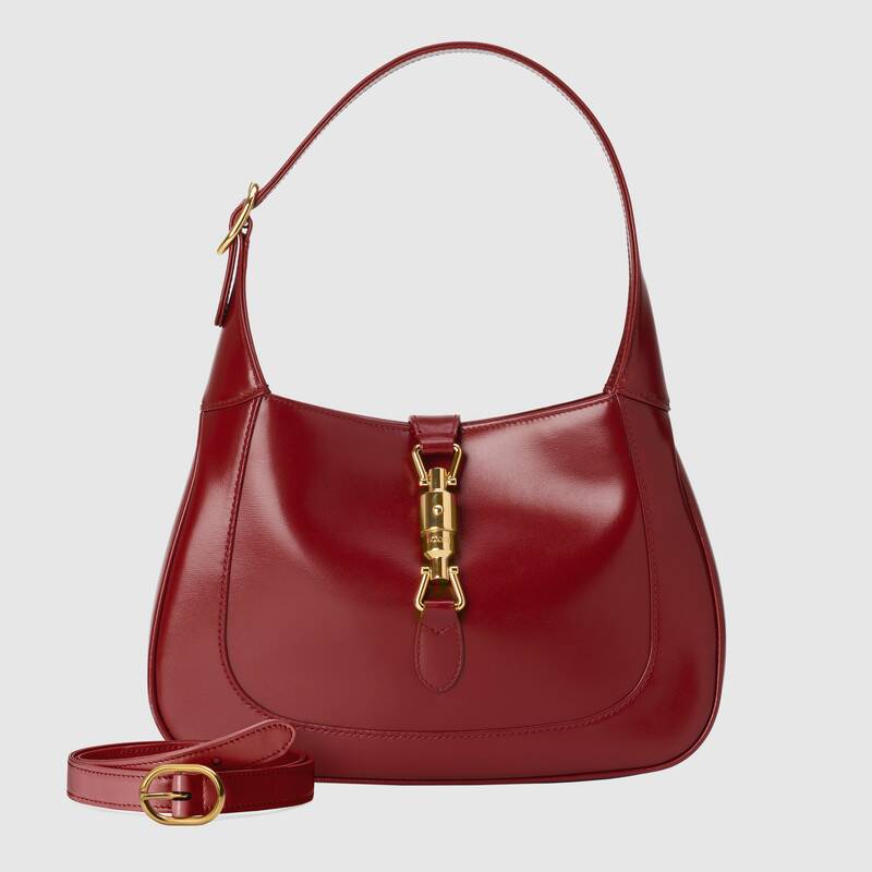 Jackie 1961 small shoulder bag Red leather