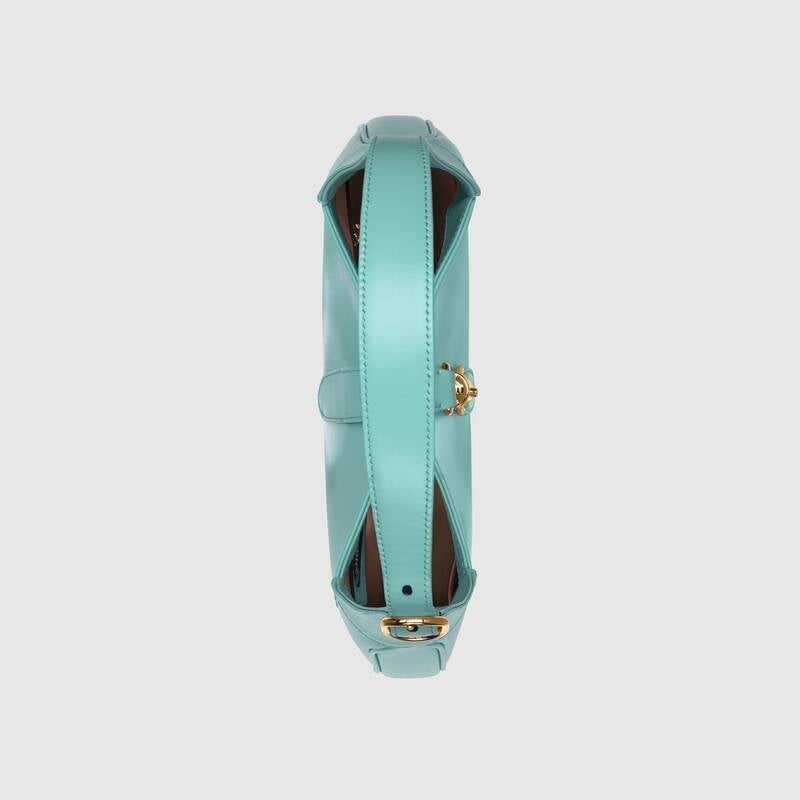 Jackie 1961 small shoulder bag Light blue leather