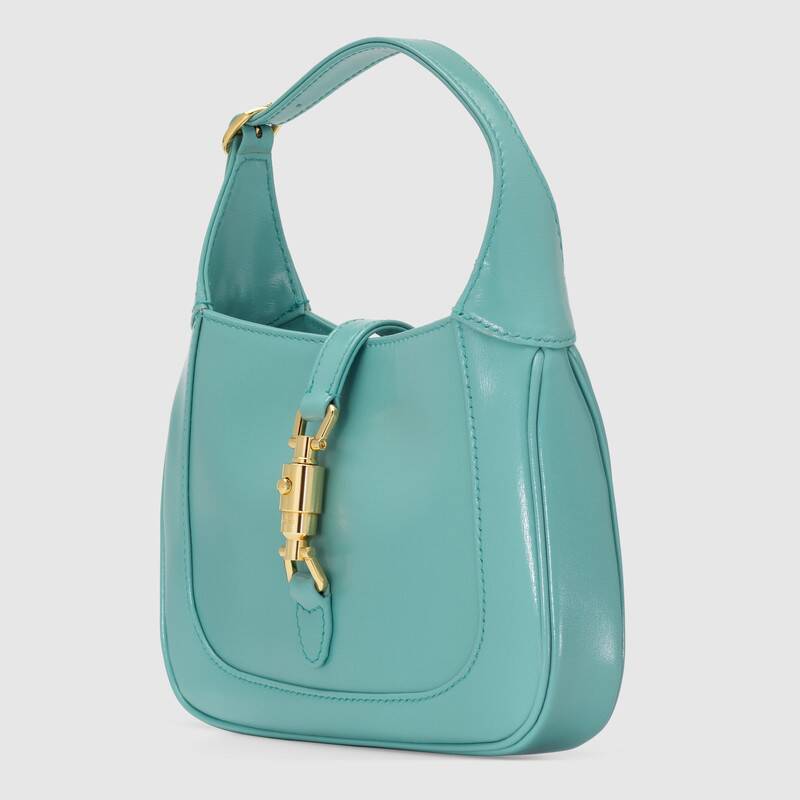 Jackie 1961 mini shoulder bag Light blue leather