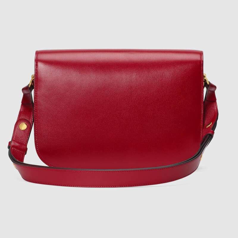 Gucci Horsebit 1955 shoulder bag Red leather