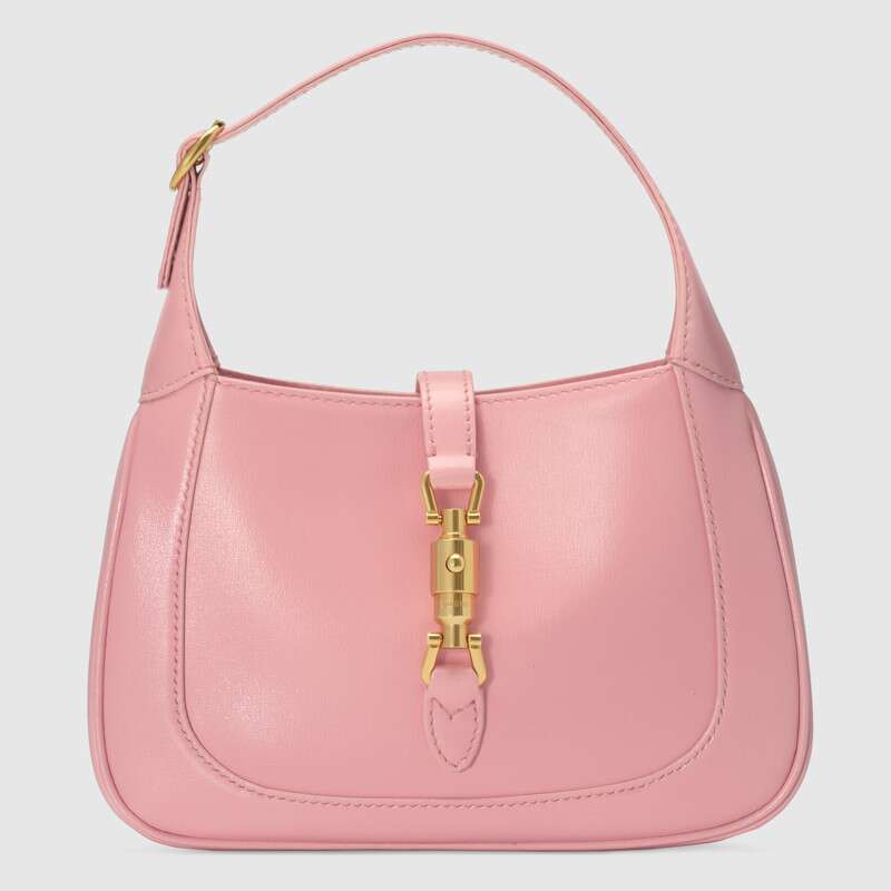 Jackie 1961 Mini Shoulder Bag Light Pink Leather