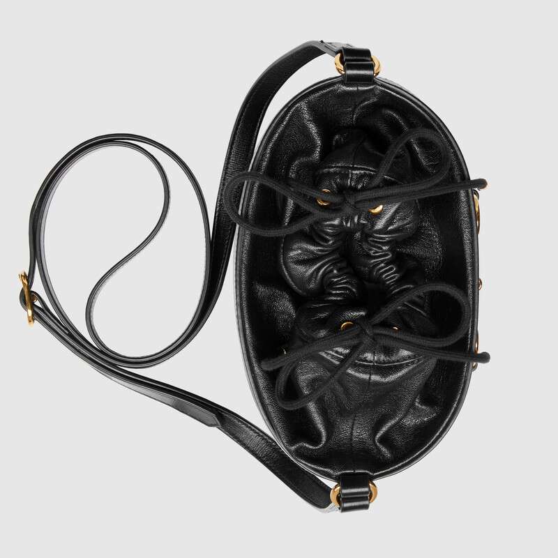 Gucci Horsebit 1955 bucket bag Black leather